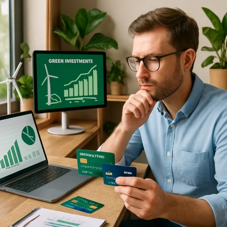 Cartões de Crédito e Bancos no Empreendedorismo de ClimaTech: Estratégias de Renda Extra e Investimentos