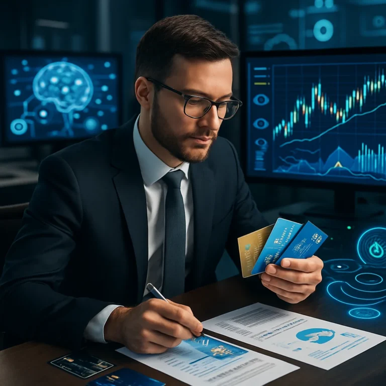 Cartões de Crédito e Bancos no Empreendedorismo de IA: Renda Extra e Investimentos